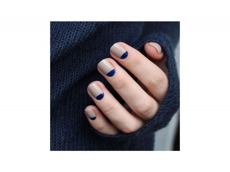 nail art blu