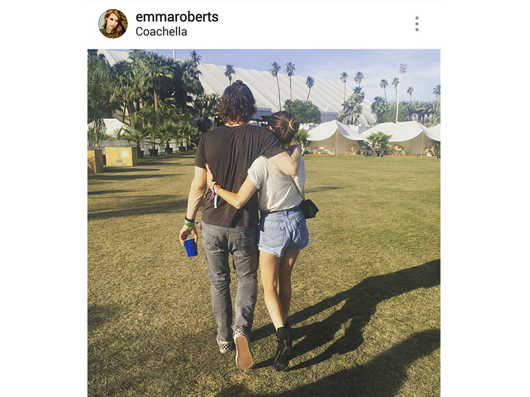 emma roberts coachella