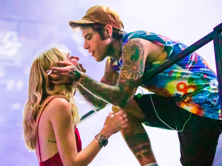 fedez chiara ferragni concerto