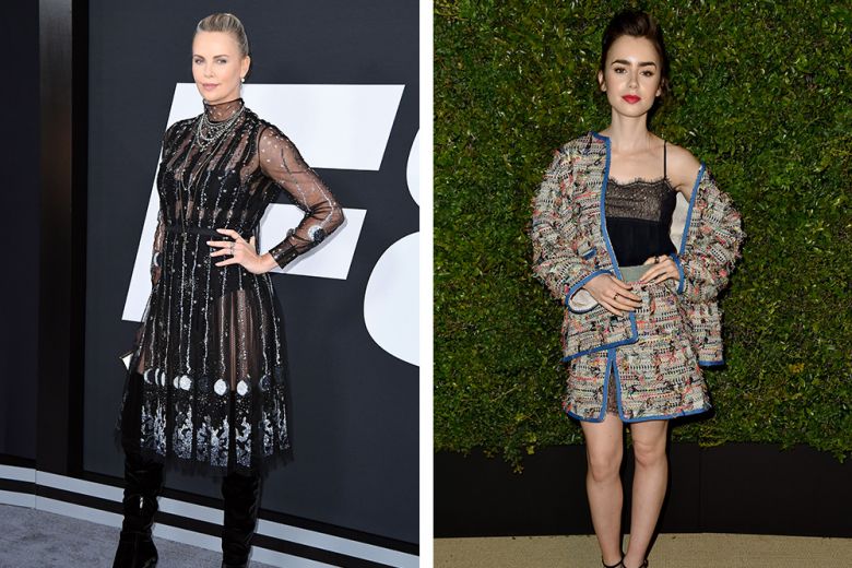 Da Charlize Theron a Lily Collins, ecco le Best Dressed della settimana