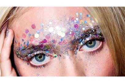 make up viso glitter festival look (1)