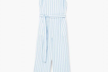 mango jumpsuit righe