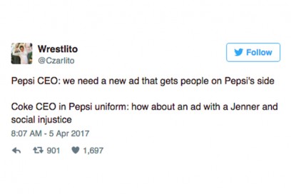 reazioni twitter kendall jenner pepsi