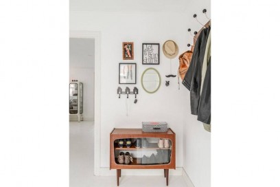 tv vintage portascarpe