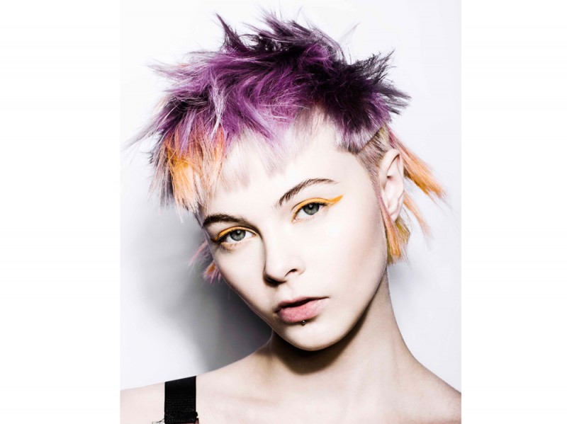 capelli sfumati corti