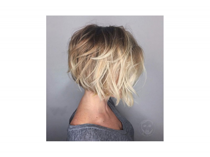 capelli sfumati corti