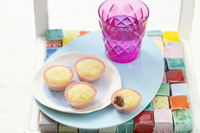 Dolcetti al cocco con cioccolato
