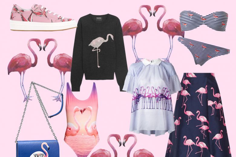 We love Flamingos: la stampa con fenicotteri conquista l’estate 2017