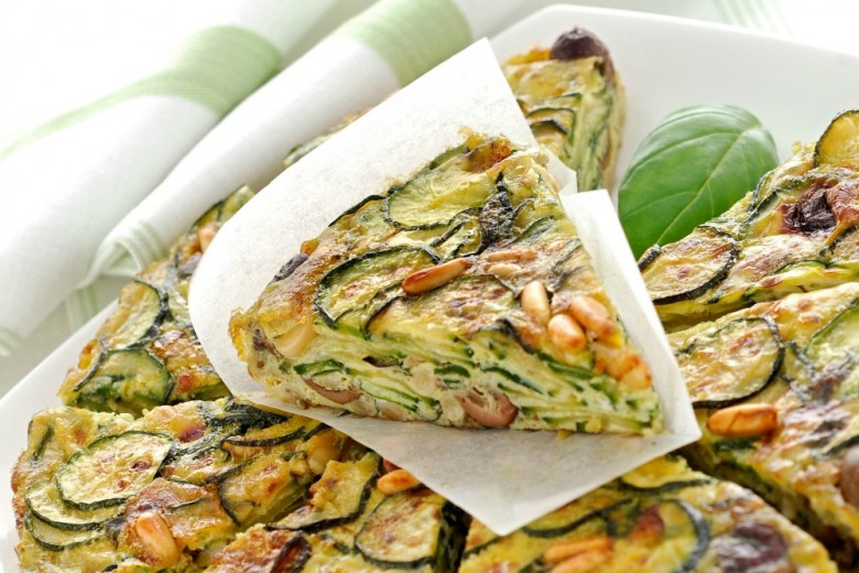 Frittata di zucchine al forno
