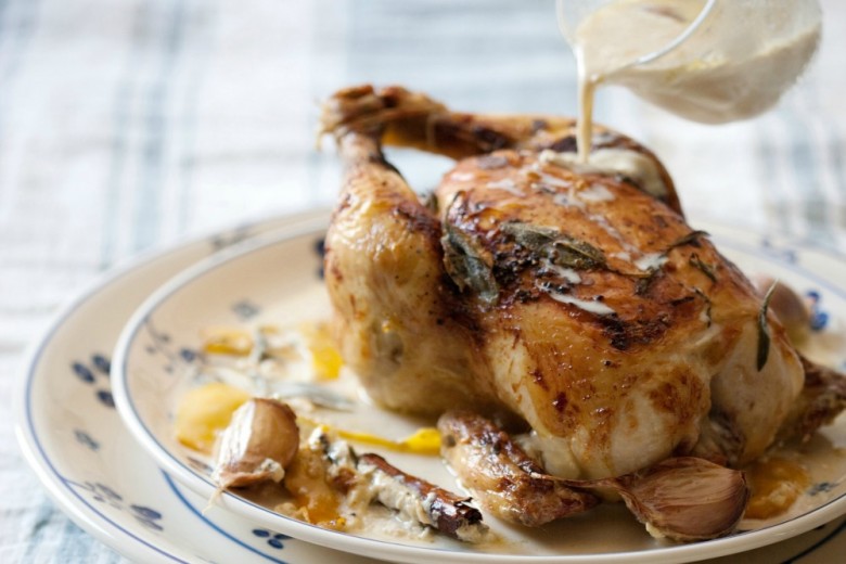 Pollo al latte