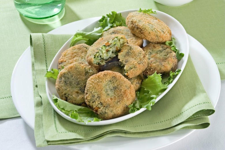 Polpette di zucchine, patate e spinaci