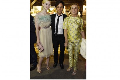 Prada-cannes-Elle-Fanning-Gael-Garcia-Bernal-Miuccia-Prada