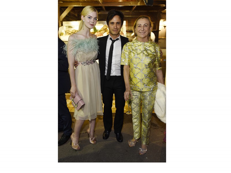 Prada-cannes-Elle-Fanning-Gael-Garcia-Bernal-Miuccia-Prada