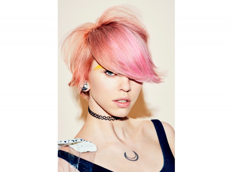 capelli sfumati corti