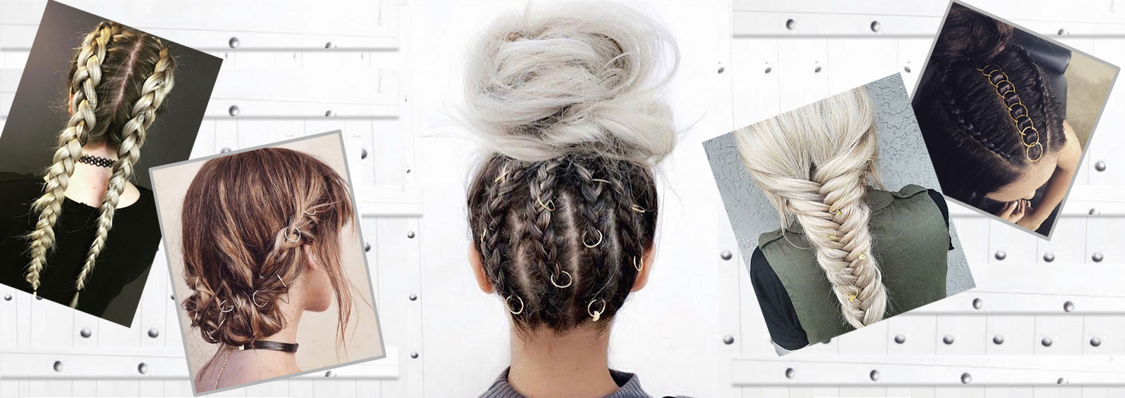 Hair piercing e pierced braids: il trend dei gioielli tra i capelli