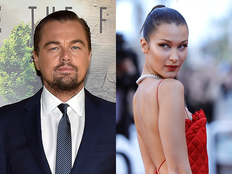 cover leonardo di caprio bella hadid insieme mobile