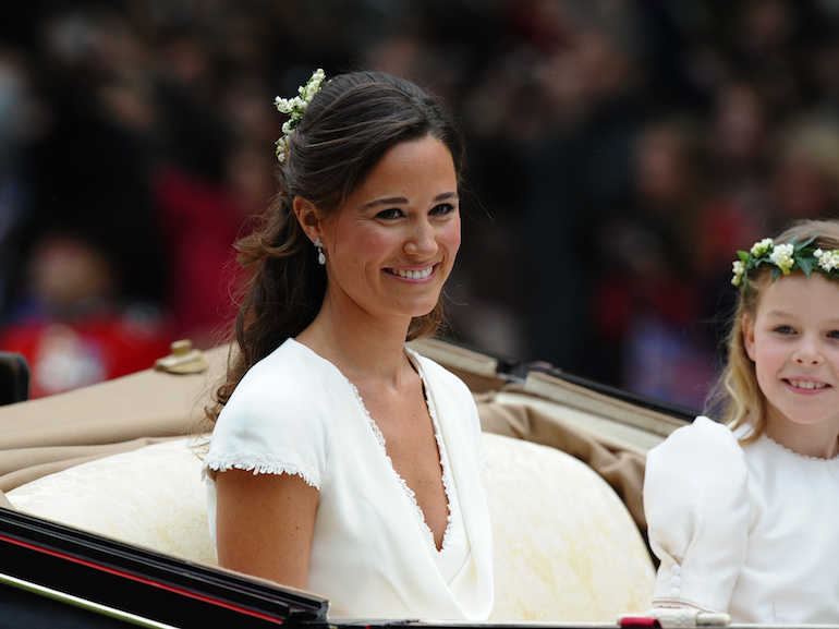 Maid of honour Philippa Middleton and Ma