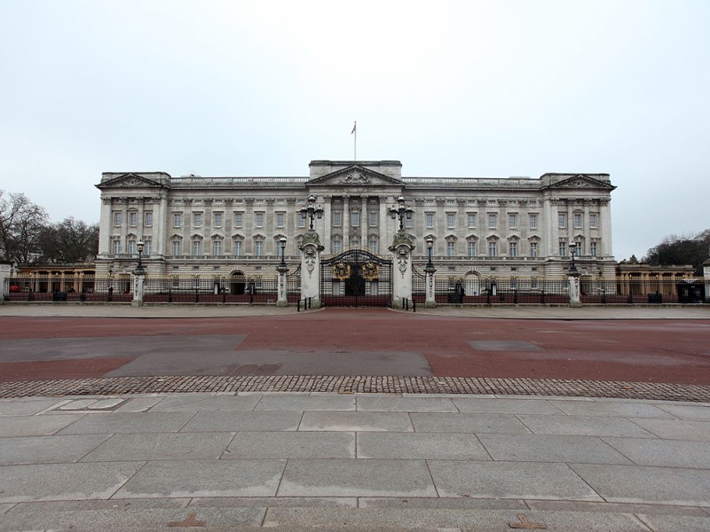 The Streets Of London Are Calm And Empty On Christmas Day