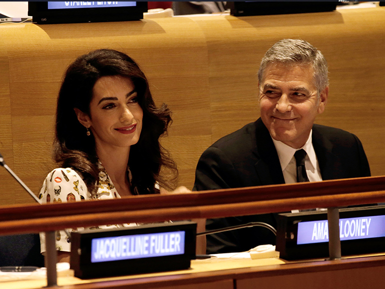 george clooney amal alamuddin onu