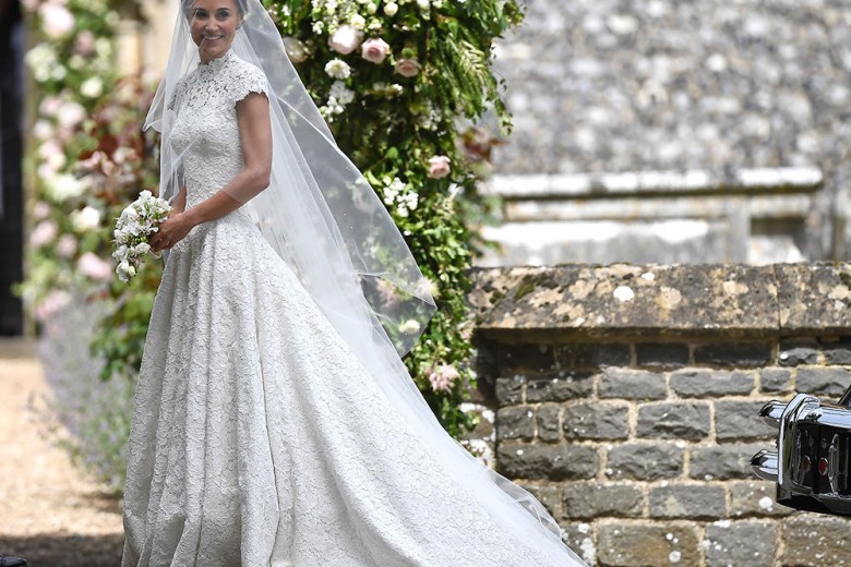 Pippa Middleton sposa con un abito da principessa