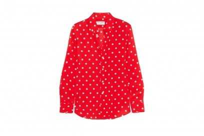 saint-laurent-camicia-pois