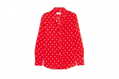 saint-laurent-camicia-pois