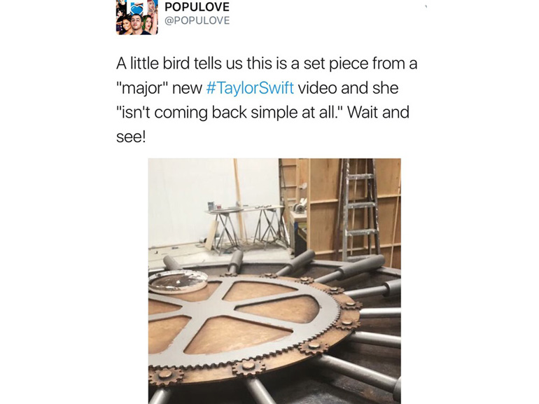 set-taylor-swift-video