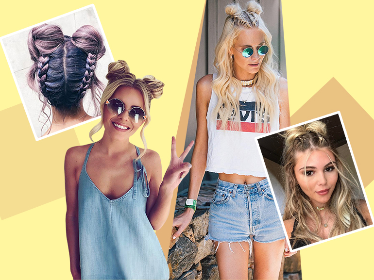 space buns doppio chignon anni 90 collage_mobile