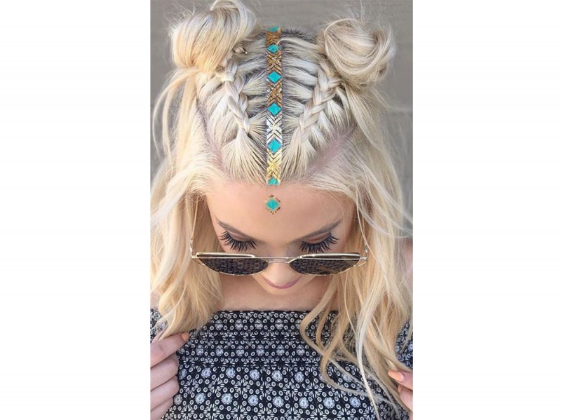 space buns doppio chignon tumblr (7)