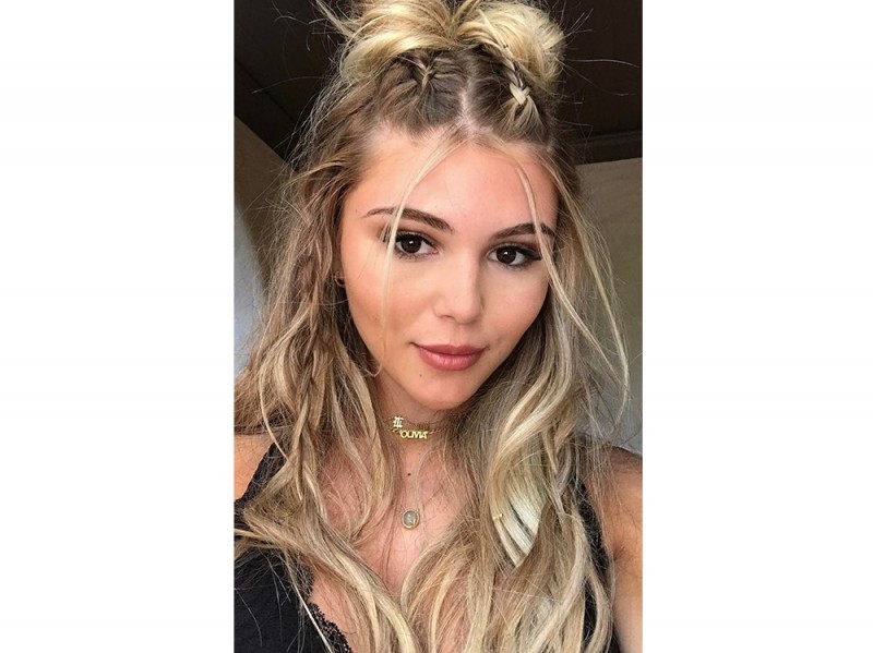 space buns doppio chignon tumblr olivia jade