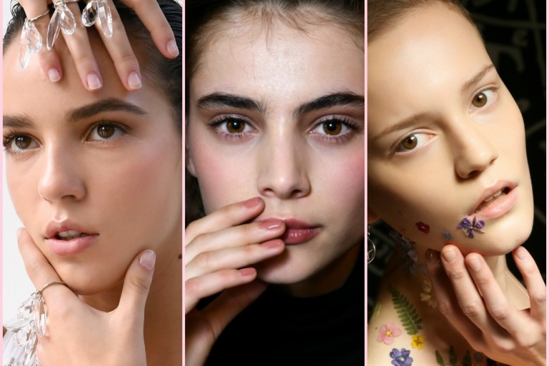 Smalto color carne: la tendenza unghie nude Primavera Estate 2017