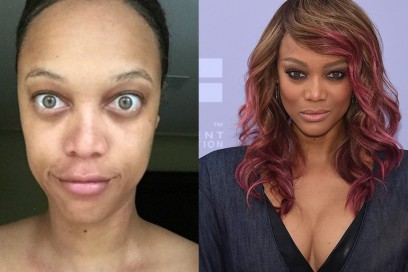 tyra banks con senza trucco