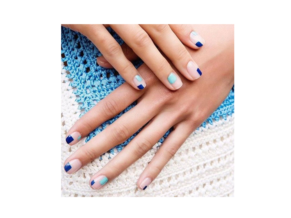 unghie estive colorate