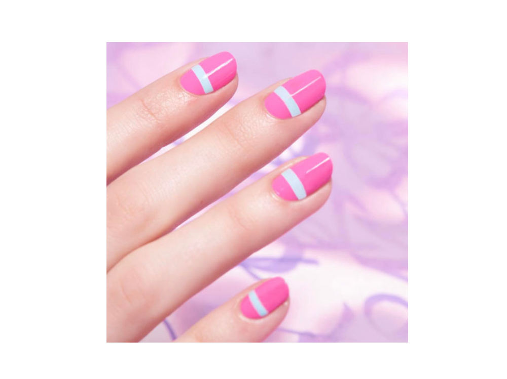 unghie estive colorate