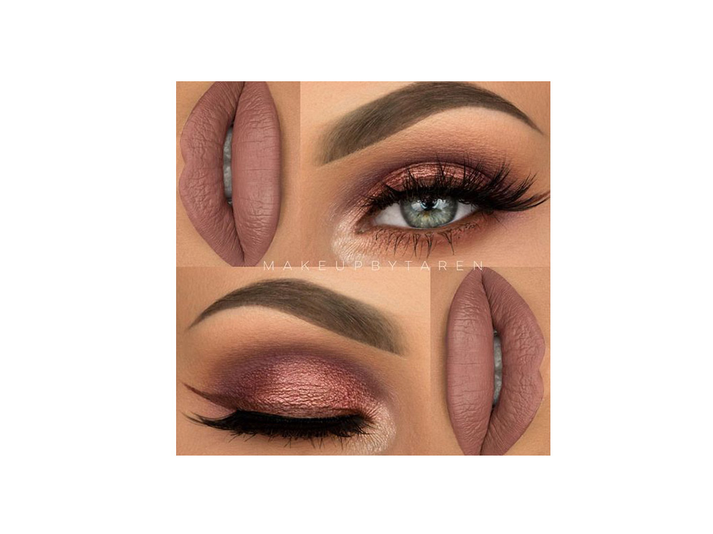 Make up rose gold