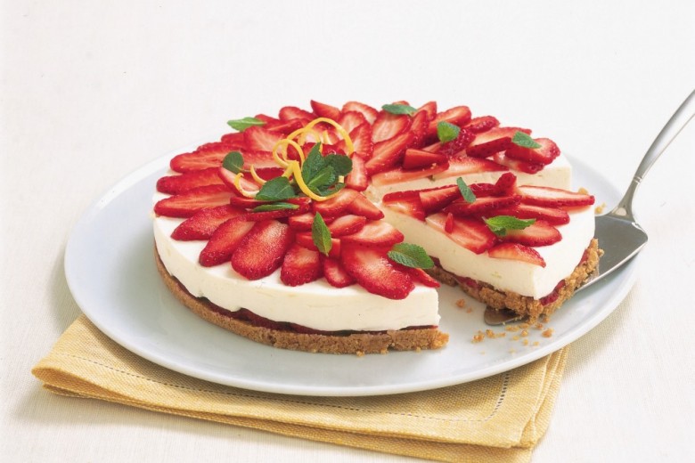 Cheesecake alle fragole