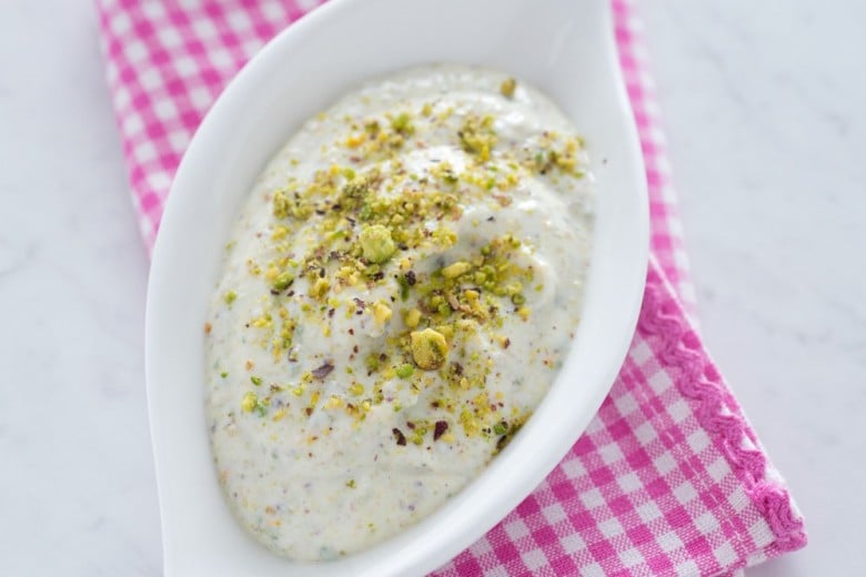 Crema di pistacchi e ricotta