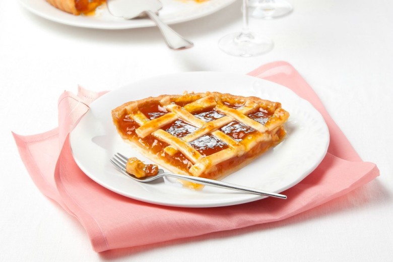 Crostata alla confettura di albicocche