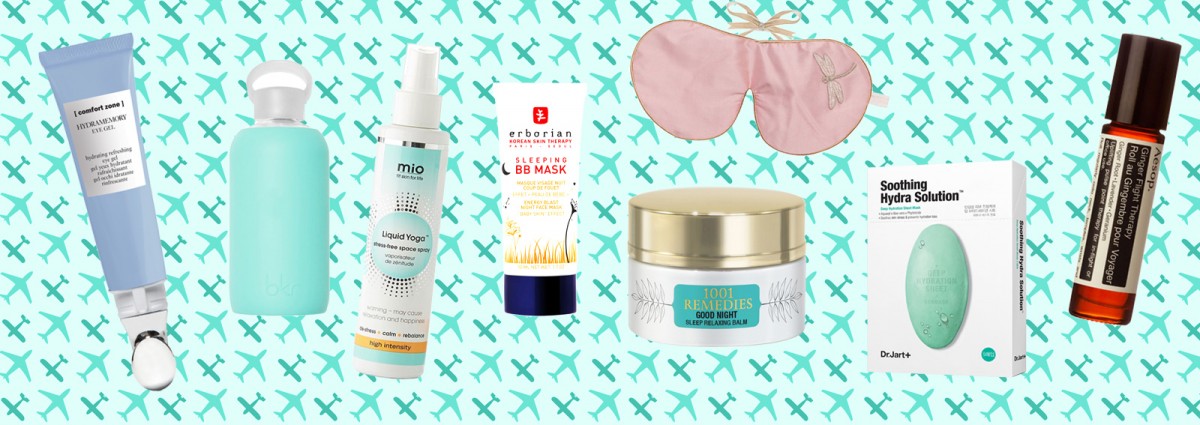 Consigli beauty per lunghi viaggi in aereoi