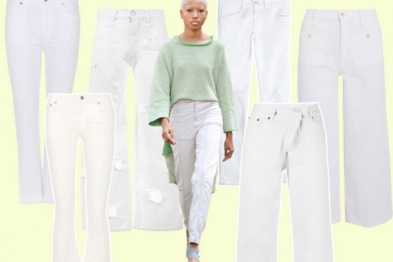 White denim: i jeans bianchi sono tendenza