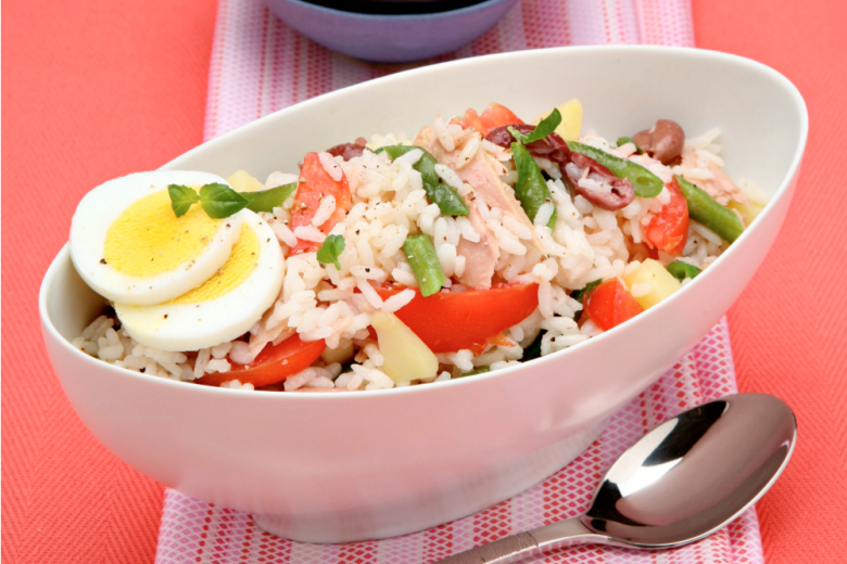 Insalata di riso classica alla nizzarda