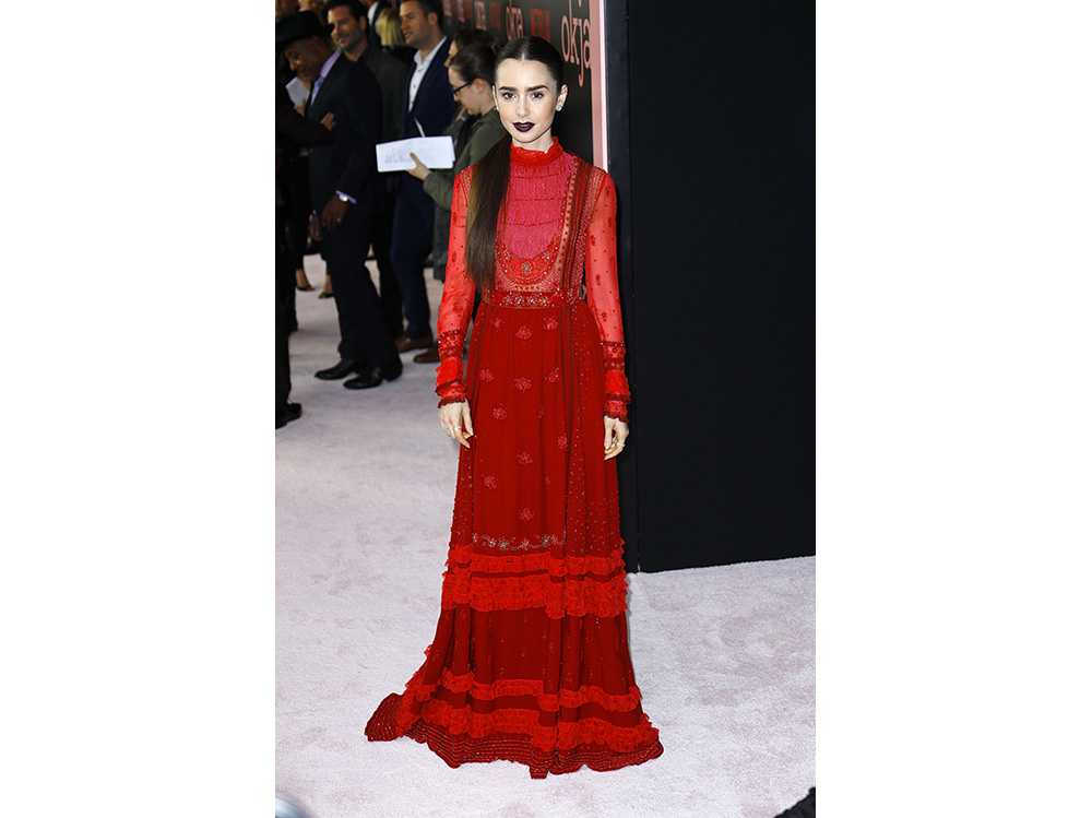 LILY-COLLINS-IN-VALENTINO-SPLASH