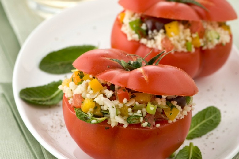 Pomodori ripieni di cous cous