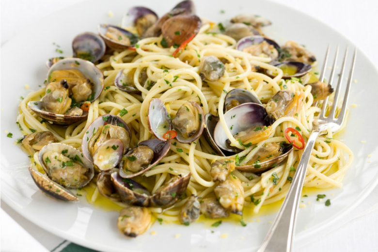 Spaghetti alle vongole veraci
