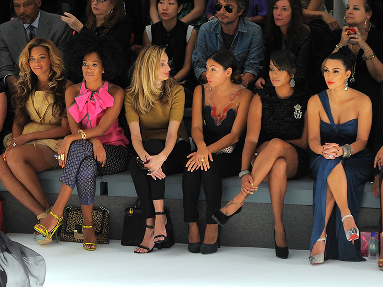 beyonce kim kardashian sfilata