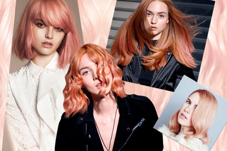 Capelli Peach Blonde: la tinta biondo pesca del momento