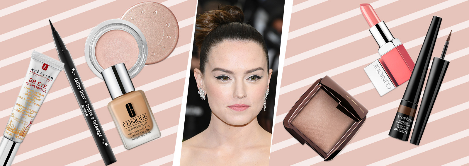 Copia il look anti caldo di Daisy Ridley con eyeliner