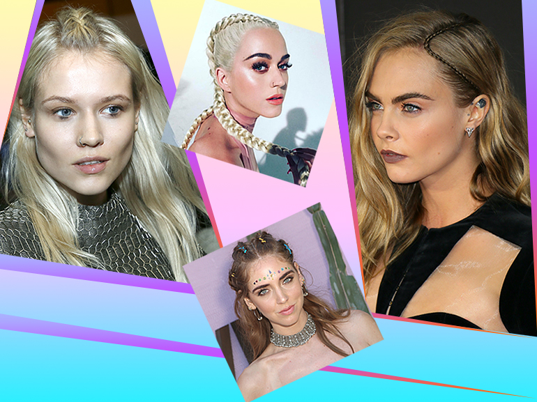 Parting plaits e unicorn braids: la tendenza trecce dell'estate