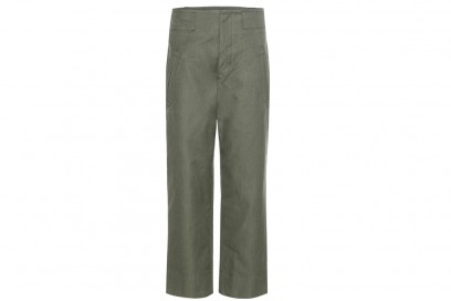 isabel-marant-etoile-pantaloni-verde-cotone