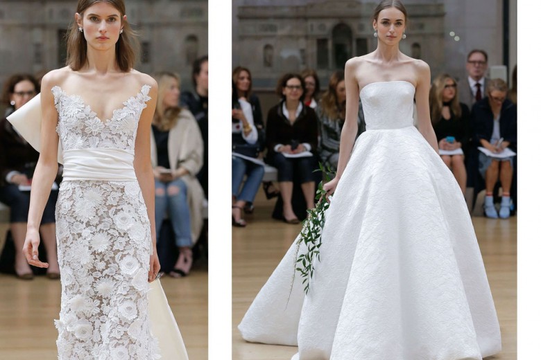 Abiti da sposa: la collezione Oscar de La Renta 2018